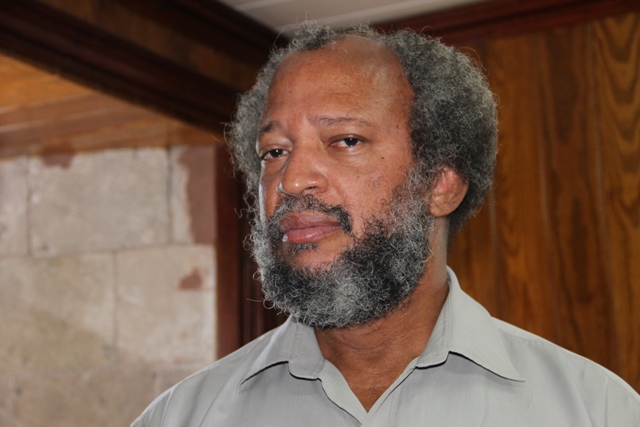 Director of the Nevis Disaster Management Department Lester Blackett